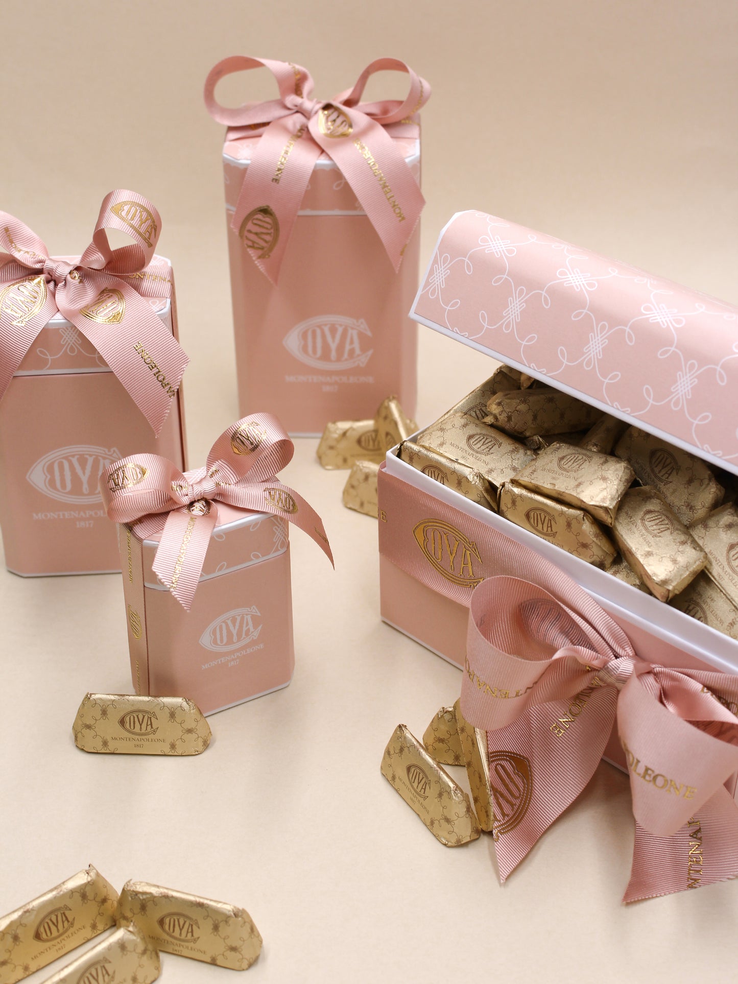 Bussolotto Ballotin avec Gianduiotti