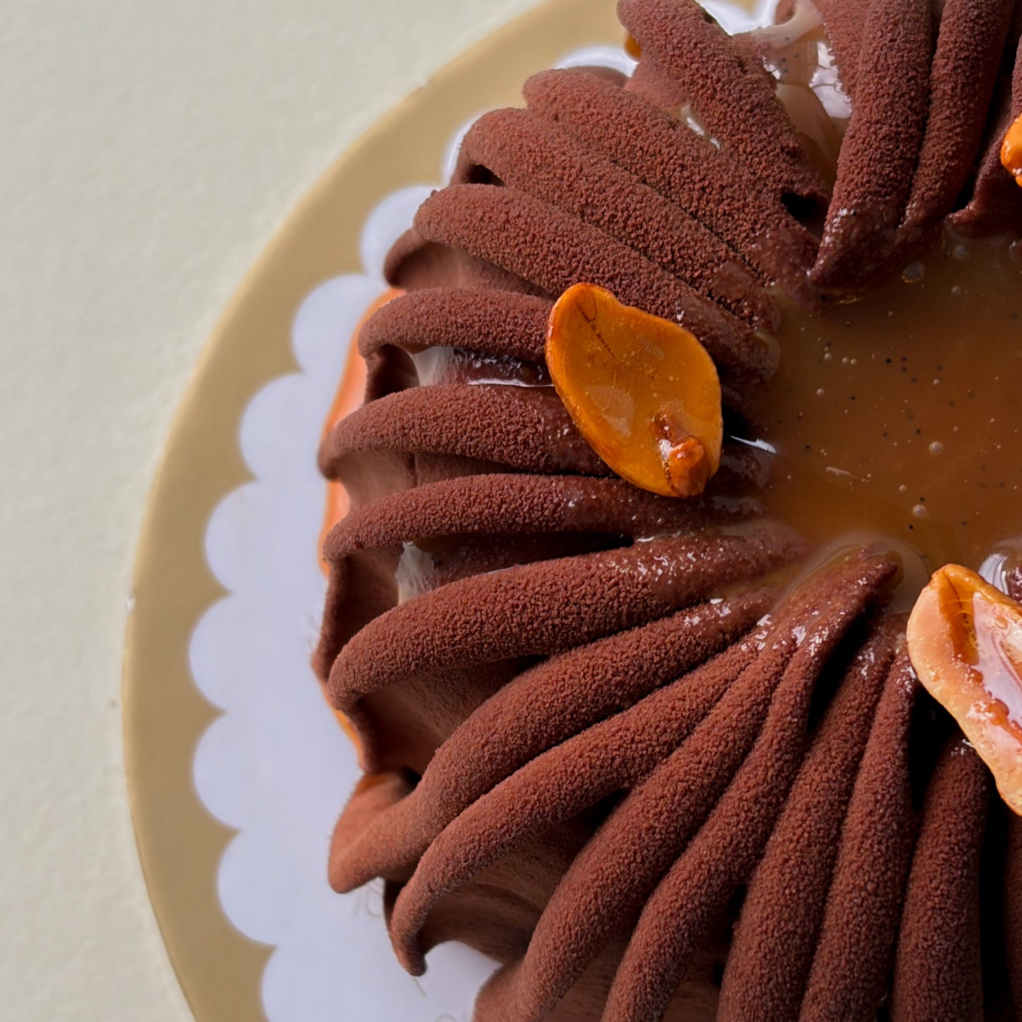 Mousse choco cacahuète