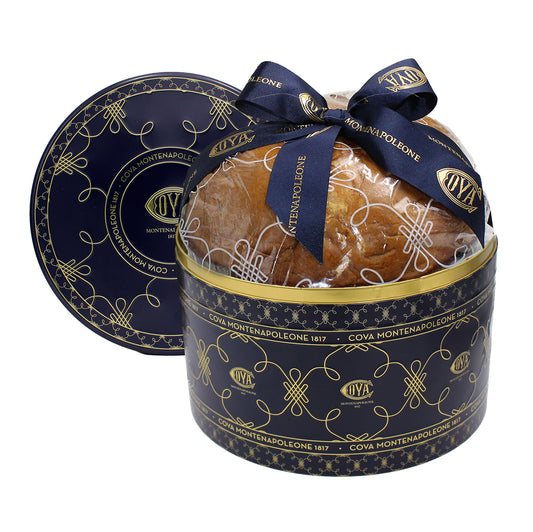 Tin Box avec Panettone Chocolat