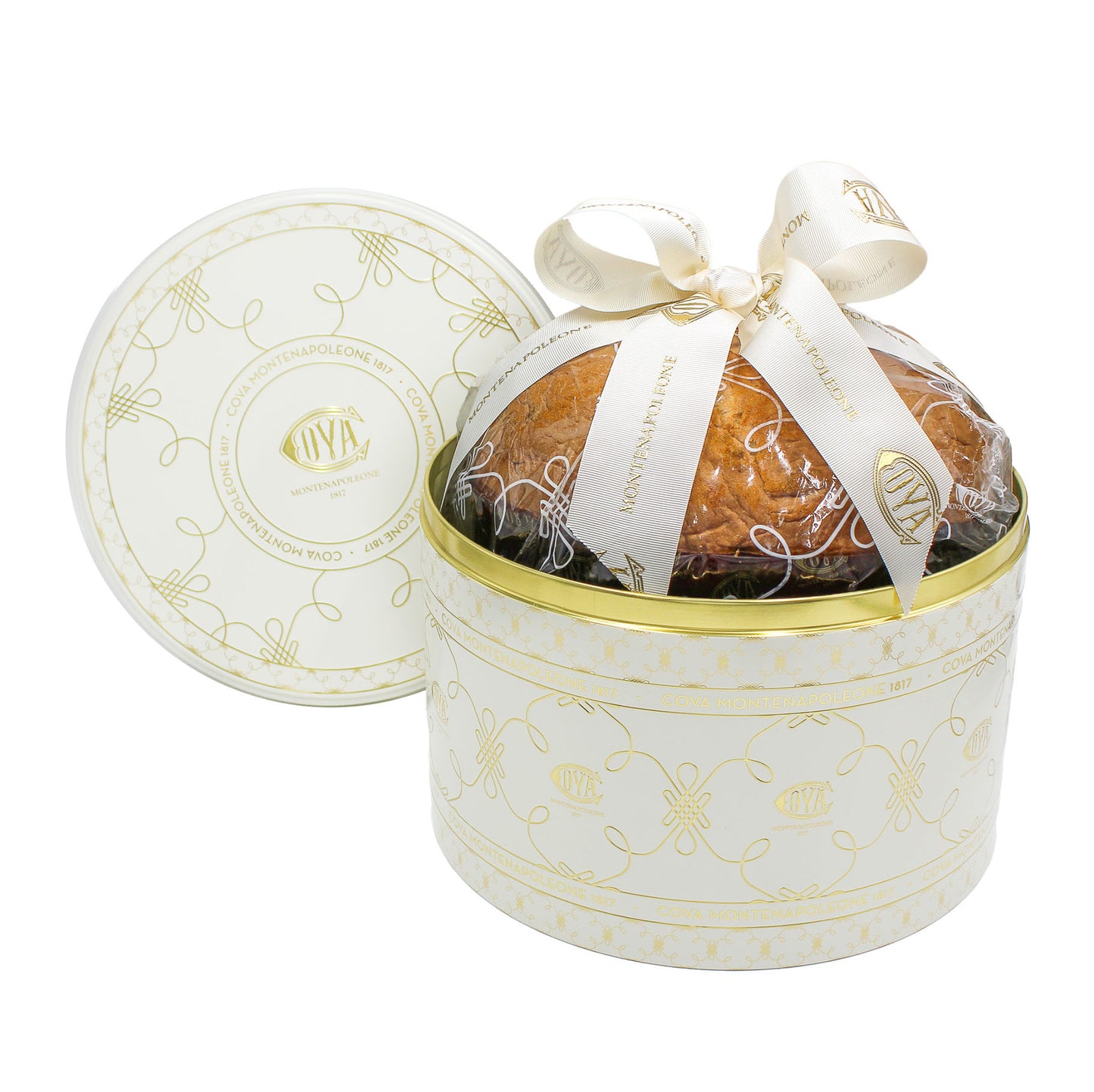 Tin Box avec Panettone Traditionnel