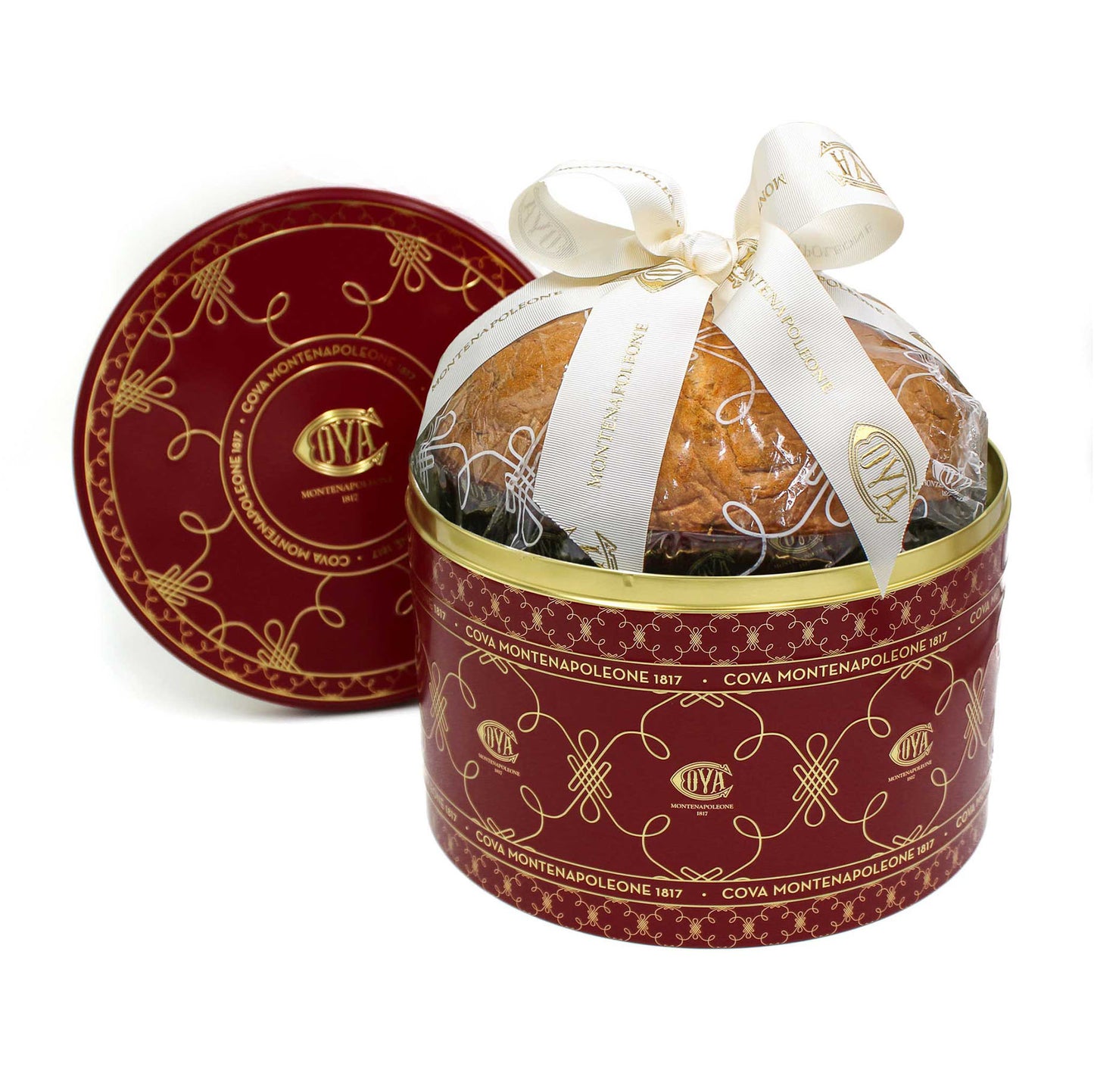 Tin Box avec Panettone Traditionnel